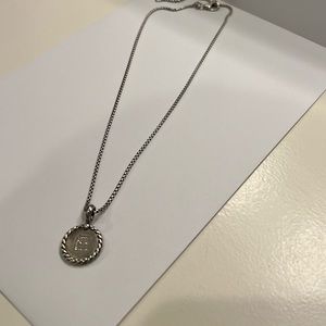 David Yurman initial necklace!